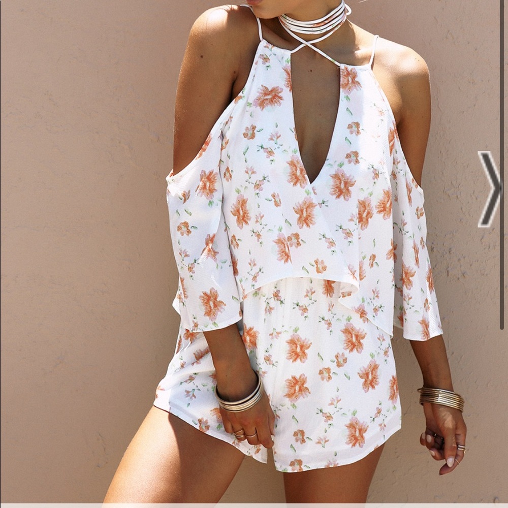 Sabo skirt Orange blossom playsuit size S